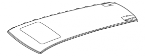Metal roof for Mercedes X167 GLS 450 580 20-26 with panoramic windows