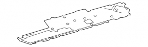 Left underbody protection for Mercedes S-class W222 14-20