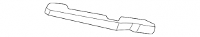 Front bumper mount, right upper wing, Mercedes X247 GLB 20-26, small