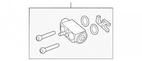 Ford Escape MK3 13- Air Conditioner Heater Valve