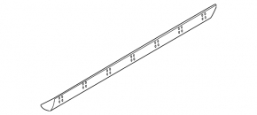 Lower front right door trim for Mazda CX-7 06-12