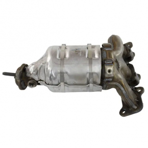 Exhaust manifold rear with catalytic converter Ford Edge 15-18 3.5