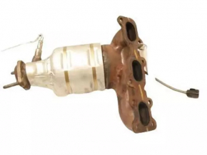 Rear catalytic converter Ford Edge 15-18 3.5