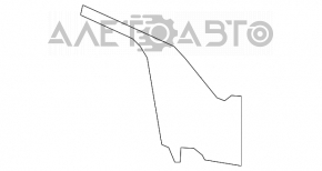 Mercedes X164 GL right rear pillar trim, beige