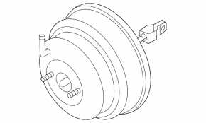 Nissan Murano Z50 03-07 Vacuum Booster