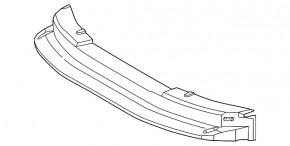 Lexus GX 24-26 front bumper lower absorber