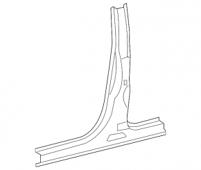 Right center pillar for Toyota Sequoia 2016