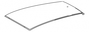 Metal roof Toyota Venza 21 - under rails