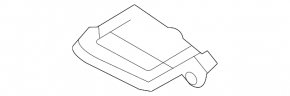 Mitsubishi Outlander 22-25 left lower headlight mounting bracket