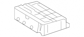 Lexus LX570 08-11 Underhood Fuse Box Housing
