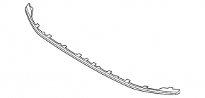 Front bumper molding Audi Q3 19- S-line