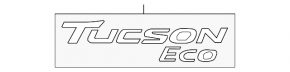 Emblem inscription Tucson ECO tailgate Hyundai Tucson 16-18