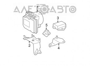 Toyota Camry v40 3.5 acceleration sensor