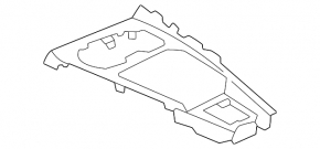Audi A5 F5 20-25 center console trim bracket