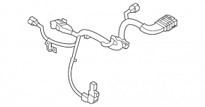 High-voltage cable for the Kia Sportage 23-26 HEV inverter