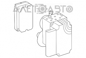 ABS SBC Mercedes W211 E550 rwd rest