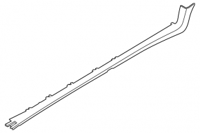 Threshold right Ford Ecosport 18-19 structure