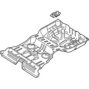 Ford Flex 09-19 Trunk Tray