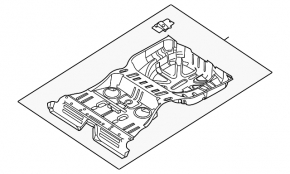 Ford Flex 09-19 Trunk Tray