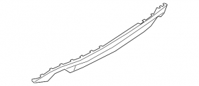 Lincoln Corsair 20-26 rear bumper lip without towbar