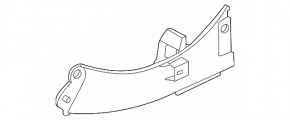 Door handle inner rear right Ford Mustang Mach-E 21-23