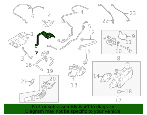 Fuel Canister Assy for Ford Escape MK4 2020 Hybrid, with Tube