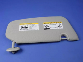 Left visor Jeep Compass 11-16 gray