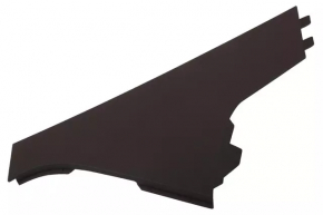 Center console trim side left Cadillac ATS 13- front, brown