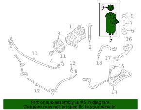 Power Steering Reservoir BMW X5 F15 14-18 4.4T