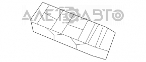 Front left window lift control Jeep Compass 11-16 black, 1 car