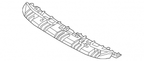 Front bumper bracket central BMW 4 G26 22-26 M-sport