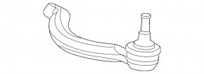 Right tie rod end for Acura TLX 20-25