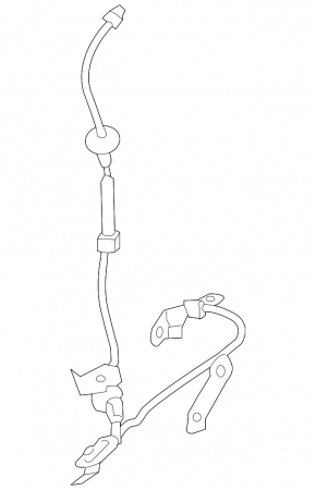 ABS sensor wire rear left Hyundai Kona 18-23 FWD