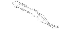 Nissan Ariya 23-25 windshield wiper pan lower part