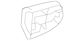 Front right outer handle plug Lexus GX460 17-21