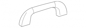 Front ceiling handle for Toyota Avalon 13-18 gray