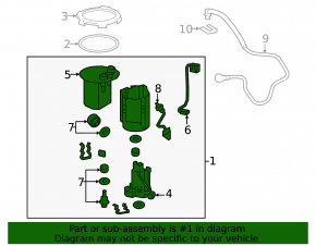 Lexus ES350 19-26 Fuel Pump