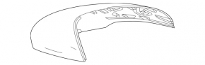 Left side mirror cover for Mercedes A-class V177 19-22