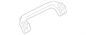 Mercedes W221 front ceiling handle