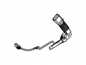 Rear left seat belt for Ford Flex 09-11 beige