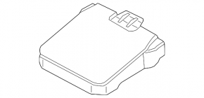 Battery housing cover front Ford Escape MK3 13-19