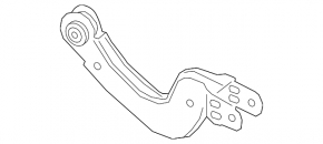 Upper rear left control arm Lincoln Corsair 20-26