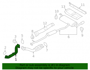 Nissan Rogue 14-20 Downpipe