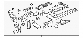 Front left quarter Chevrolet Volt 11-15