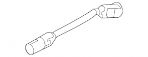 Infiniti QX50 Radiator Shroud Diffuser Wiring 19-