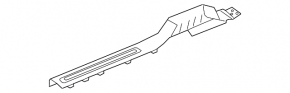 Front right door sill trim VW Taos 22-25 black