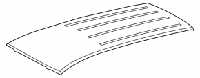 Metal roof for Toyota Rav4 2013-2015 without sunroof
