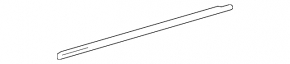 Glass seal inside front left door Lexus IS 06-13