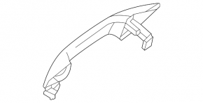 Kia Sportage 23-26 outer rear left door handle