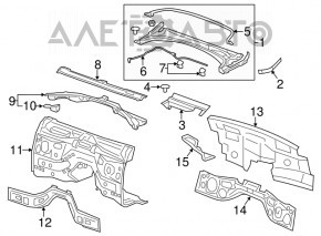 Cadillac ATS 13-18 Wiper Pan